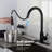 Touch Kitchen Faucet With Pull Down Sprayer-119337265