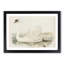 White Swan by Von Wright - Framed Print-55612600-55612601