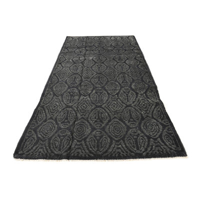Iniguez Black Rug