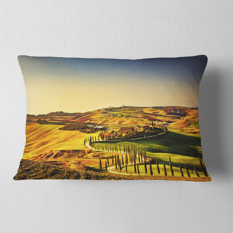 Coussin décoratif Crete Senesi