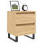Mikaia 40cm W Iron Bedside Table-1847209222