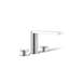 Composed Deck-Mount Bath Faucet With Cross Handles-1916788055