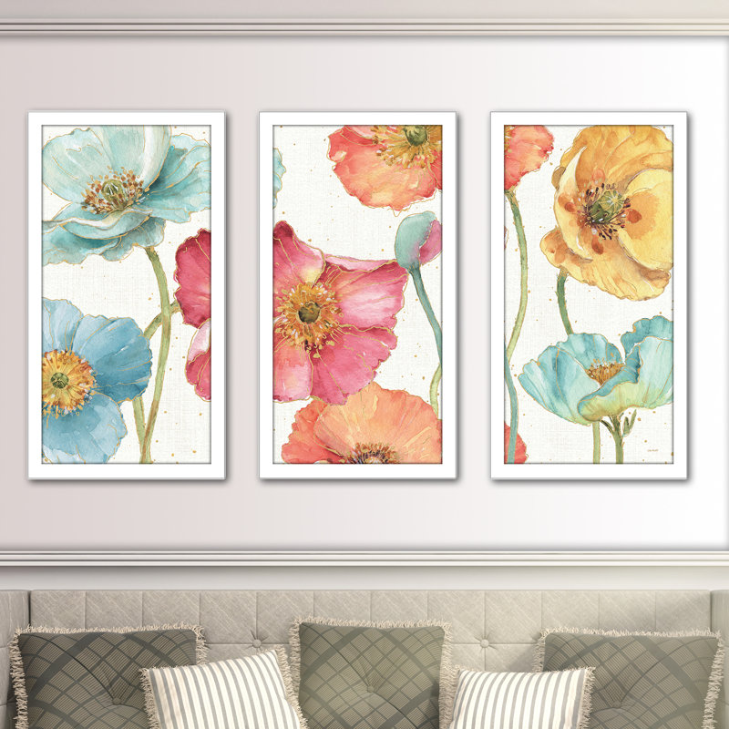 Spring Softies I», reproduction de peinture à l’acrylique à multiples images sur acrylique, H 25,5 po x l 40,5 po x P 1 po