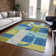 Aleh Area Rug with Non-Slip Backing