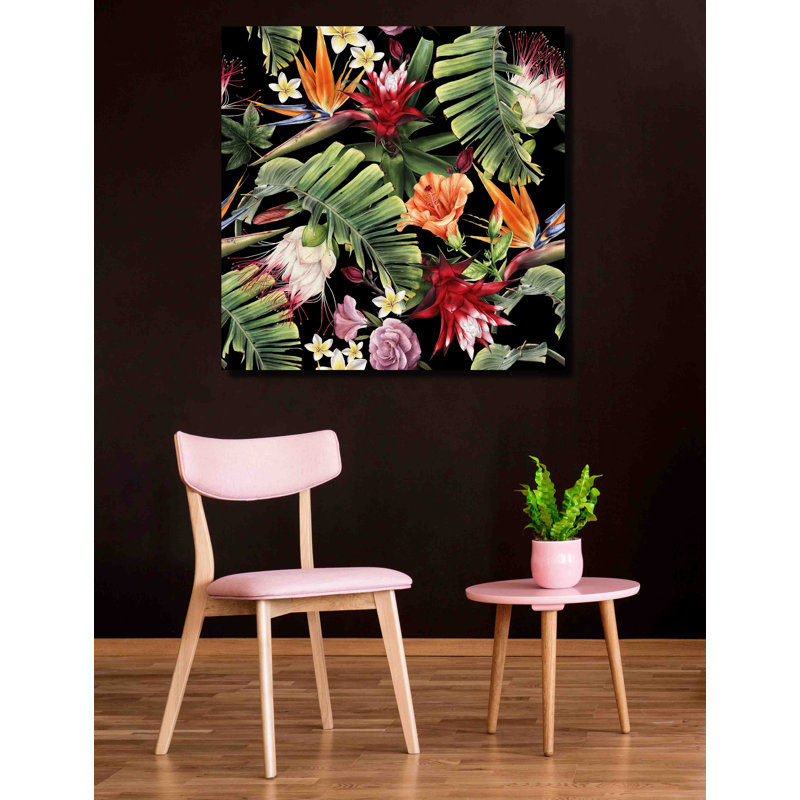 Flori Boti - Wrapped Canvas Print, 31 cm H x 31 cm W