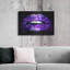 «Bitcoin Milkshake Violet» par Wall Art, 36 po x 24 po