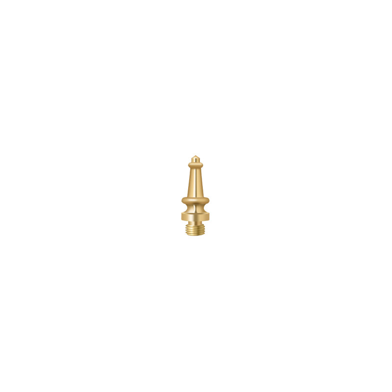 Deltana DSST15 Steeple Tip in Brushed Nickel, Brass