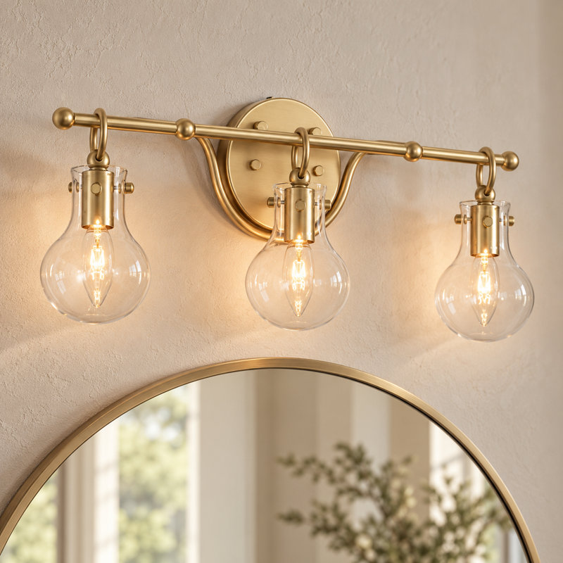 Sia 3 - Light Dimmable Bathroom Vanity Light, 3