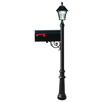 Lewiston Mailbox Post Mounted Mailbox
