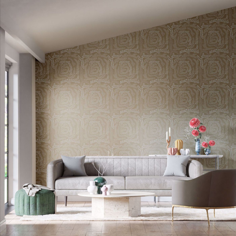 Fayola 10.05m x 52cm Wallpaper Roll, Incense/First Light