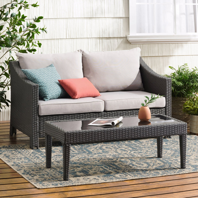 Loveseat & Table