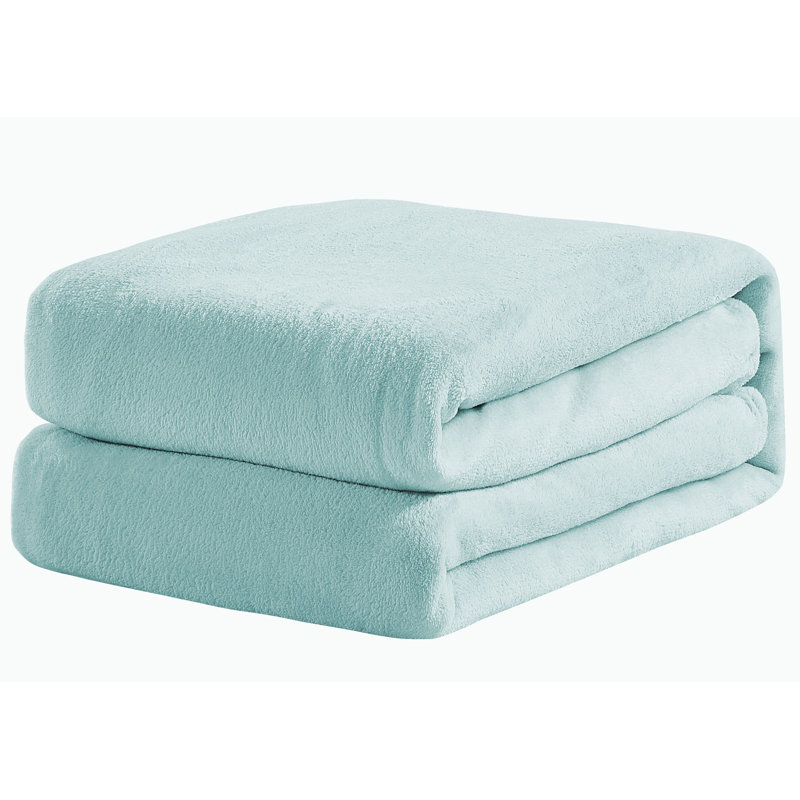 Couverture en soie Everman, Double / Grand, Aigue-marine