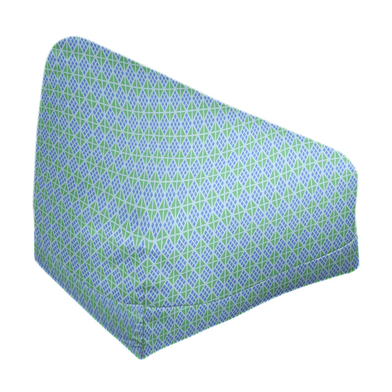 Fauteuil à billes standard & Leffel, Pas de bourre, Bleu et pastel, H 86 po x L 2 po x P 43 po