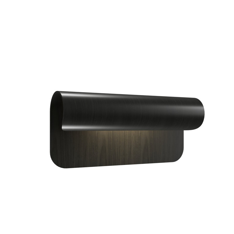Cascade 1 - Light Flush Mounted Sconce, Charcoal
