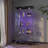 Accent Cabinet, Modern Glass Display Cabinet With Led Lights, 2-Door Tempered Glass Bookshelf With 4-Shelf-264339773-240181344