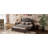 Queen Size Upholstered Platform Bed, Black
