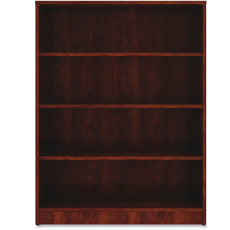 Orlanda Bookcase, Cherry, (4 Shelves) 48" H x 36" W x 12" D