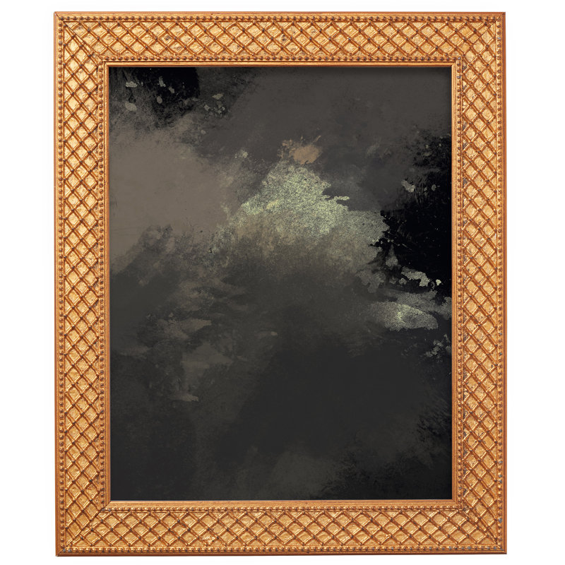 Chrisman Wood Embossed Picture Frame, 18" x 24", Antique Gold