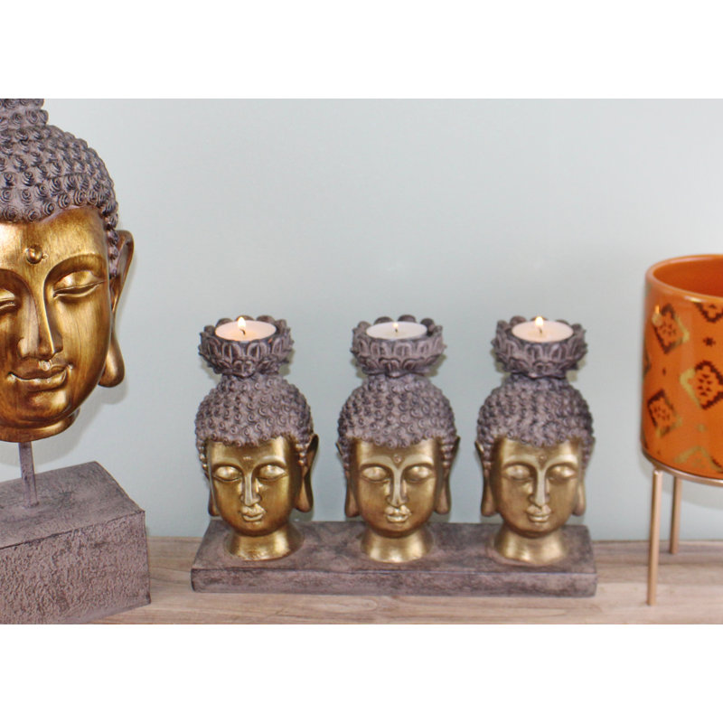 Polyresin Tabletop Tealight Holder