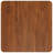 vidaXL Square Table Top Replacement Restaurant Cafe Treated Solid Wood Oak