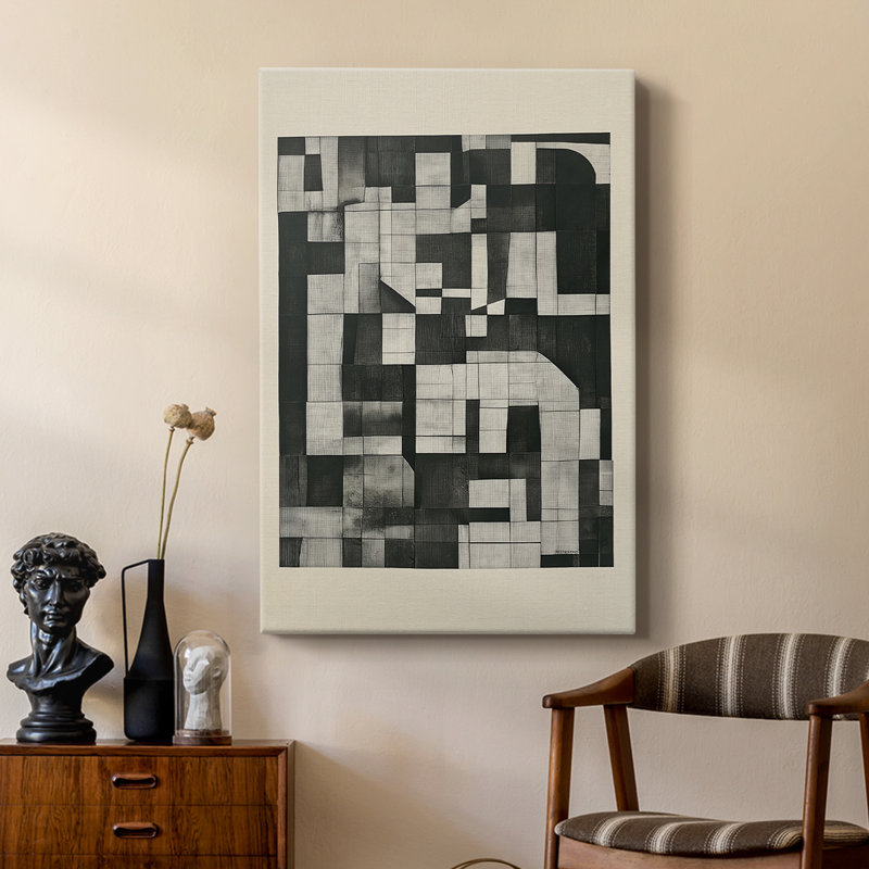Série ABSTRACT DCCCLxxv - galerie sur mesure, H 12 po x l 8 po