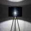 Lampe sur pied noire Briley