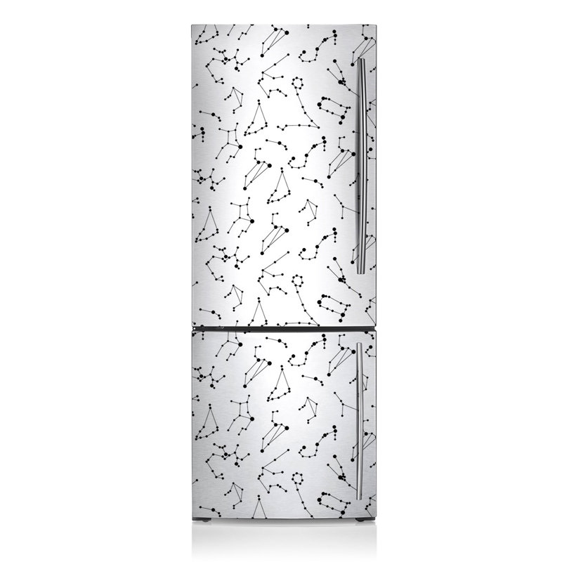 Abstract Door Decal, 190'' H x 70'' W