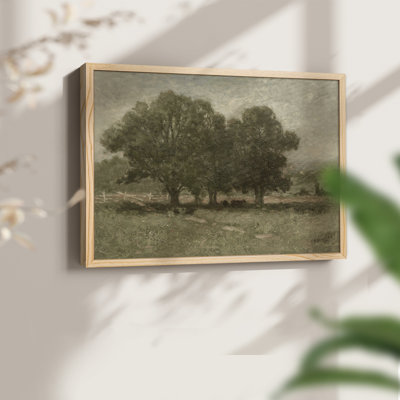 Paysages rétro-DCL XXXIV - reproduction encadrée - réaménageable