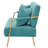 Queana Metal 60'' Reception Sofa-1999194065