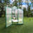 Newly Marketed Gain Height Windproofaluminum Greenhouse 6 FT Polycarbonate Greenhouse Raised Base And Anchor Aluminum Heavy Duty Walk-In Greenhouses For Outdoor Backyard In All Season-111737871