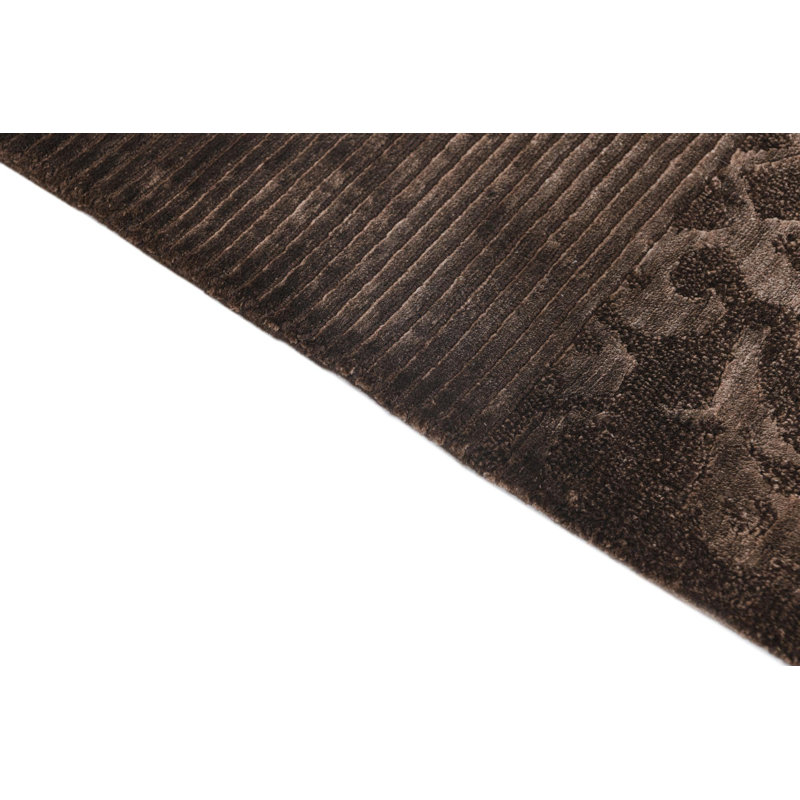 Tapis brun chocolat Pastrana