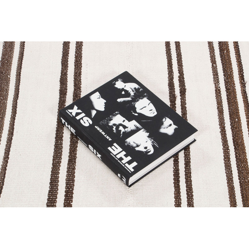 Handmade Geometric Area Rug, Beige