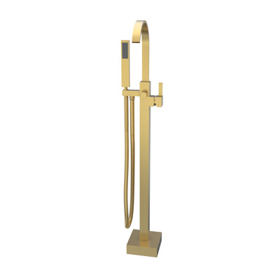 Levantine Bathroom Tub Filler with Handshower
