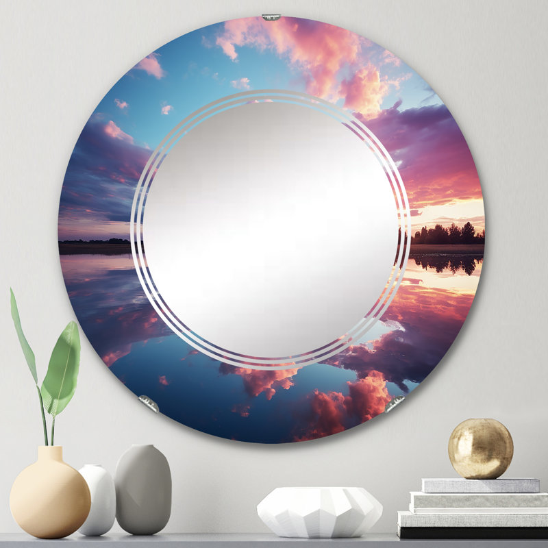 Miroir mural Zenola, 24 po x 24 po