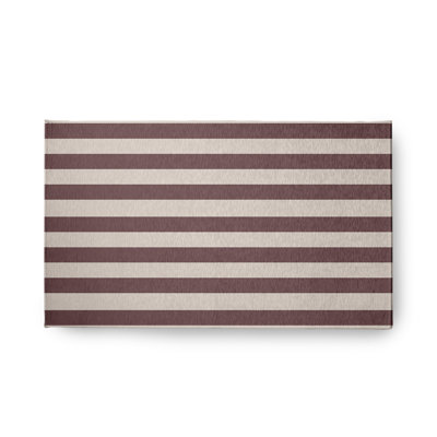 Verga Chenille Striped Indoor Rug
