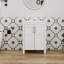 Meuble-lavabo 24 po avec lavabo encastré-596803806