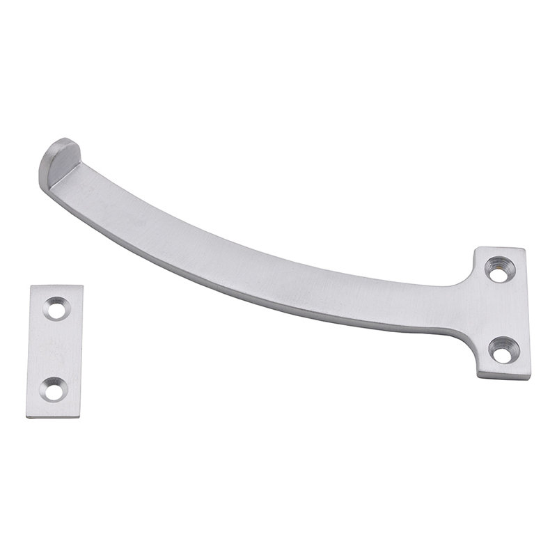 Gunkil Brass 18cm Curtain Hardware Accessory, Satin Chrome