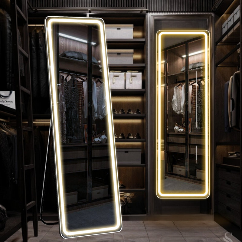 Janski Rectangle Floor Mirror