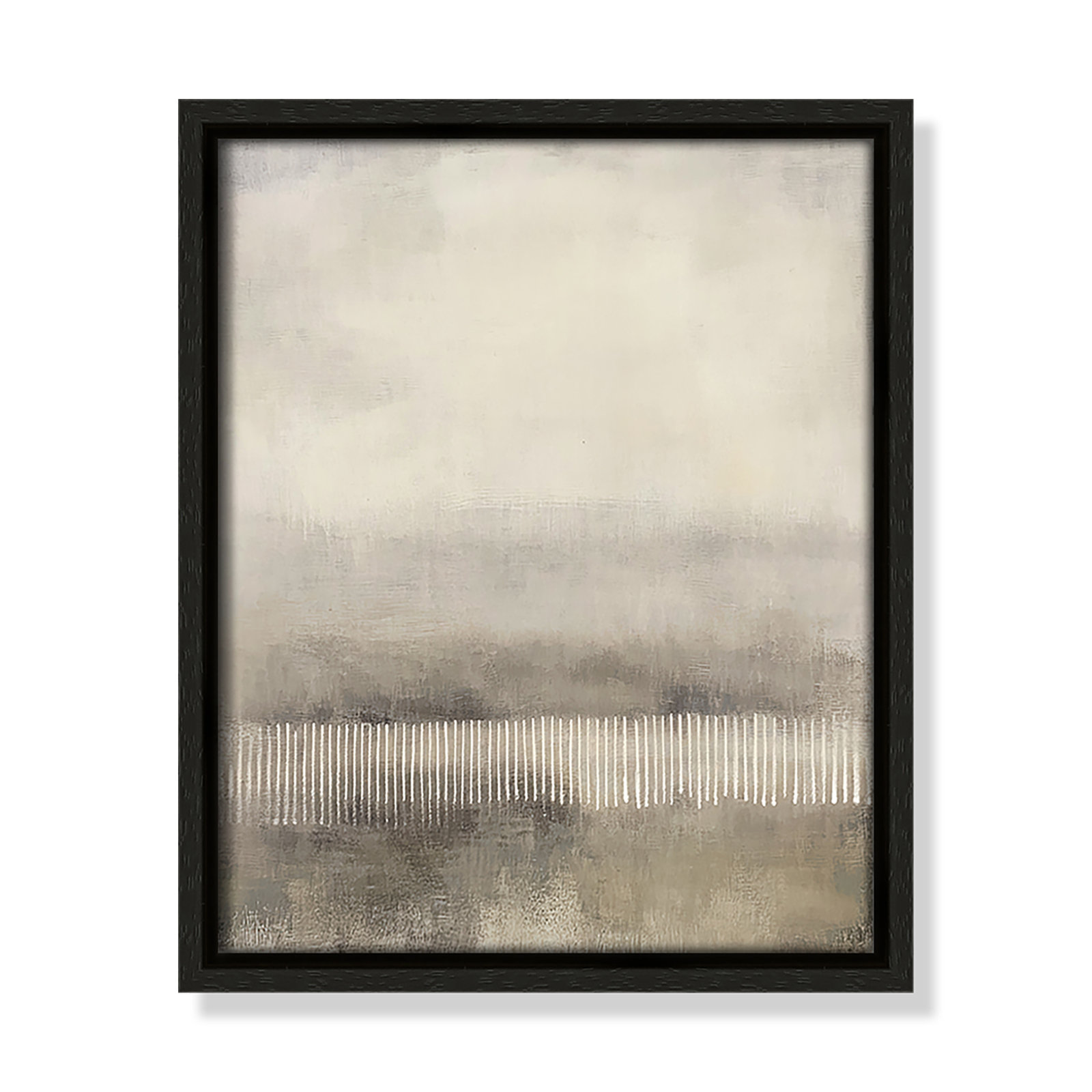 Balanced Silence I Print by Irena Orlov, 11.5" H x 9.5" W, Espresso Floater