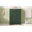 Meuble-lavabo avec lavabo en céramique intégré, armoire de salle de bain avec portes, 1 tiroir basculant, meuble-lavabo simple pour salle de bain petite et moyenne