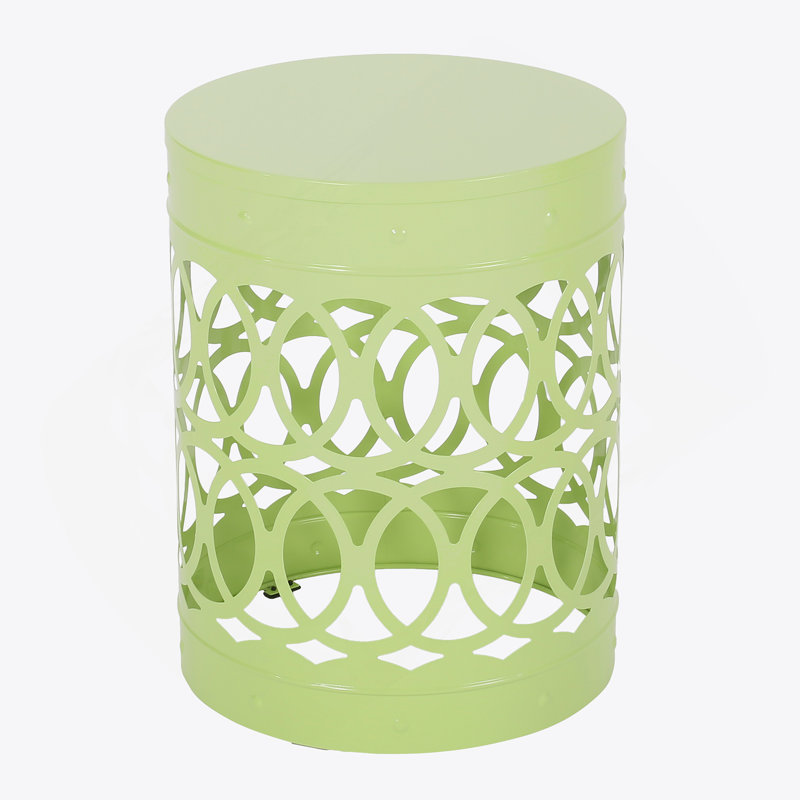 Table de bout en métal - Grand, Vert