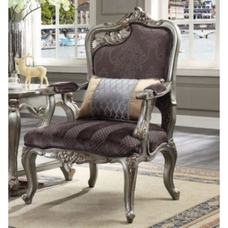 Picardy Chair w/Pillow (RF Leaf)