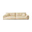 Coussin beige modulaire 100% polyester-282997426