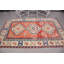 Grand tapis turc anatolien rétro en couleurs vibrantes - idéal pour les salons et les chambres