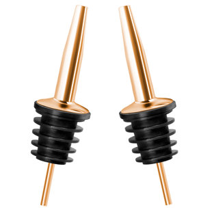 Stainless Steel Wine Pourer (Set of 2)