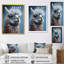 Alcapas Whispering II - animaux, art mural sur toile-530591032-530591035