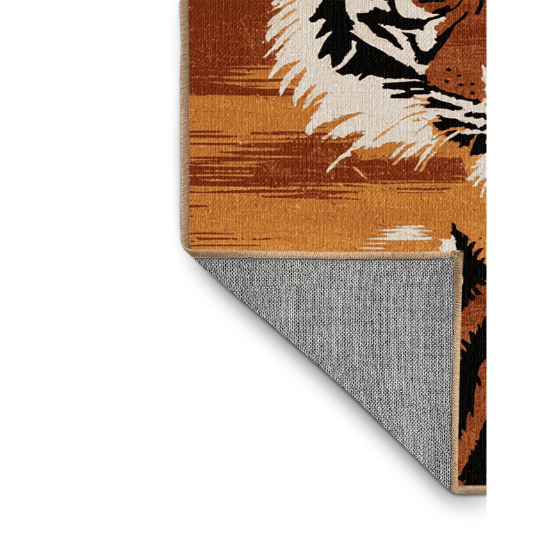  Tapis lavable Serengeti Cats, Carré 3 pi