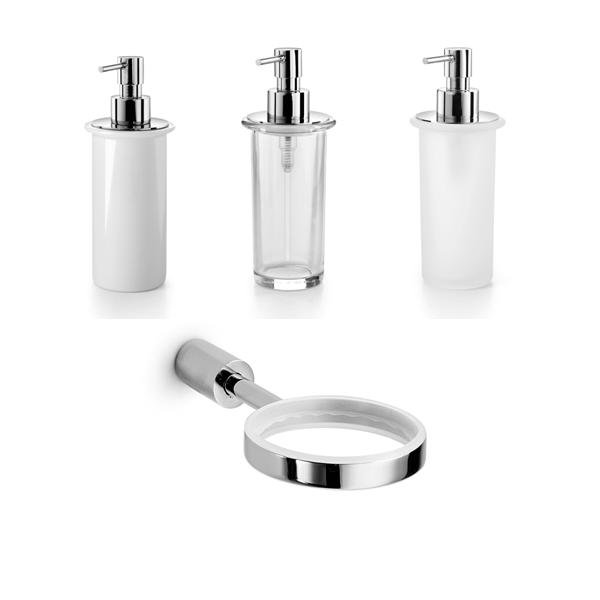 Picola Soap Dispenser, White