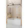 Eclipse 52 - 56 in. x 60 in. Fully Frameless Sliding Bathtub Door