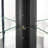Lighted Glass Display Cabinet, Corner Curio Cabinet With Adjustable Shelves-649535175